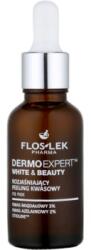 FLOSLEK DermoExpert White&Beauty нежен нощен пилинг-серум за озаряване на лицето 30ml