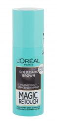 L'Oréal Magic Retouch Instant Root Concealer Spray vopsea de păr 75 ml pentru femei Cold Dark Brown