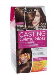L'Oréal Casting Creme Gloss vopsea de păr 48 ml pentru femei 603 Chocolate Caramel