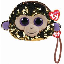 Ty Plüss kistáska - Coconat majmocska flitterekkel, 10 cm (008421952229)