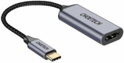 Choetech Egyirányú kábel adapter HUB USB Type C - HDMI 4K 60Hz szürke (HUB-H10) - smartdiszkont