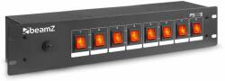 BeamZ PS08S rackbe építhető fényvezérlő kapcsolósor - mkaudio