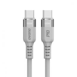 Dudao LC5Max kábel USB-C / USB-C PD 100W 1m, szürke (C5MAX)