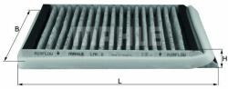 MAHLE Filtru, aer habitaclu MAHLE LAK 8 (LAK 8)