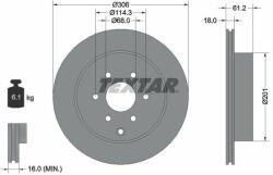 TEXTAR Disc frana TEXTAR PRO 92296403 (92296403)