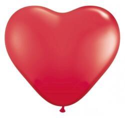 PartyDeco Balon INIMIOARĂ roşie 25cm