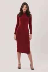 Closet London Rochie grena, ROH DR4349, bodycon, cu maneci lungi