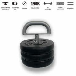 Gazo Fitness GazoFitness® Állítható Kettlebell /Össz 16, 5 Kg/