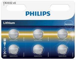 Philips CR2032 (6) Baterii de unica folosinta