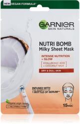 Garnier Skin Naturals Nutri Bomb mască textilă nutritivă pentru o piele mai luminoasa 28 g Masca de fata
