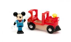 BRIO Locomotiva Brio Disney și Friends Mickey Mouse (OLP102232282)