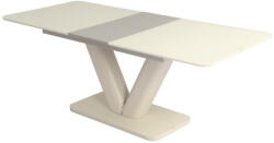 Divian Hektor asztal 120-as fehér-szürke - mindigbutor