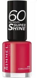 Rimmel 60 Seconds körömlakk nőknek 8 ml 430 Coralicious