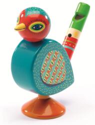 DJECO Fluier din lemn pasare colorata Djeco Instrument muzical de jucarie