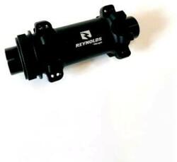 SunRinglé SRX Straightpull Boost első kerékagy, 28H, tárcsafékes (Centerlock), átütőtengelyes (15x110 mm), fekete
