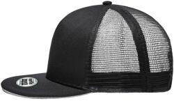 Myrtle Beach (Daiber) Sapka egyenes szemellenzővel MB6636 - Fekete / világosszürke (MB6636-1736571)