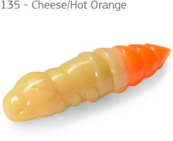 FishUp Pupa Cheese/Hot Orange 1, 5 (38mm) 8db plasztik csali (4820246290890)