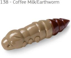 FishUp Pupa Coffee Milk/Earthworm 1, 5 (38mm) 8db plasztik csali (4820246290920)