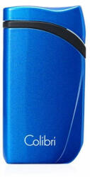 Colibri Falcon Metallic Blue különleges kialakítású szúró lángos szivar öngyújtó - kék (C-LI310T13)
