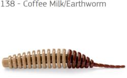 FishUp Tanta Coffee Milk/Earthworm 2 (50mm) 9db plasztik csali (4820246292894)