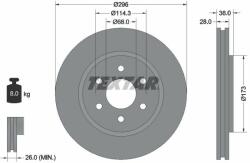 TEXTAR Disc frana TEXTAR PRO 92199603 (92199603)