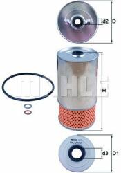 MAHLE Filtru ulei MAHLE OX 78D - automobilus