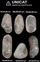 Palm Stone Cuart Shamanic - Lodolit Natural - 44-73 x 28-43 x 23-27 mm - (XXL) - Unicat