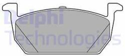 DELPHI set placute frana, frana disc DELPHI LP3287 (LP3287)