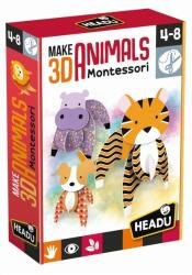 Headu Montessori Animale 3d (he24704) - carlatoys