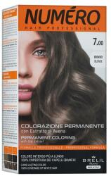 Brelil Vopsea de păr - Brelil Numero Permanent Coloring 1.00 - Black