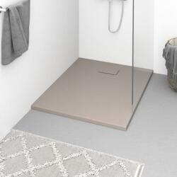 vidaXL Cădiță de duș, maro, 100x80 cm, SMC (148927) - comfy