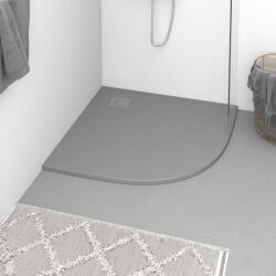 vidaXL Cădiță de duș, gri, 90x90 cm, SMC (148937) - comfy