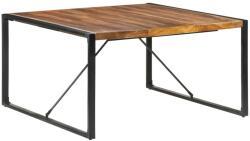 vidaXL Masă de sufragerie, 140x140x75 cm, lemn masiv, finisaj sheesham (321574) - comfy