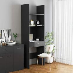 vidaXL Bibliotecă, gri, 60x35x180 cm, PAL (803427) - comfy