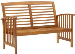 vidaXL Bancă de grădină, 119 cm, lemn masiv de acacia (310259) - comfy