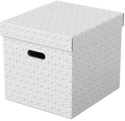 Esselte Tárolódoboz, kocka alakú, ESSELTE "Home", fehér (E628288) - iroda24