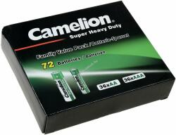 Camelion 72db-os elemcsomag szett 36db LR6/AA/ceruza elem + 36db LR03/AAA mikró elem