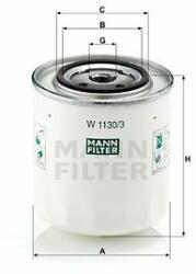 Mann-filter Filtru ulei MANN-FILTER W 1130/3 (W 1130/3) - automobilus