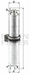 Mann-filter filtru combustibil MANN-FILTER WK 532/2 (WK 532/2) - automobilus