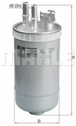 MAHLE filtru combustibil MAHLE KL 230 - automobilus