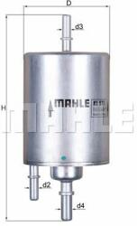 MAHLE filtru combustibil MAHLE KL 571 (KL 571) - automobilus