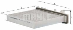 MAHLE Filtru, aer habitaclu MAHLE LAK 589 (LAK 589)