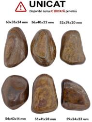 Palm Stone Bronzit Natural - 52-63 x 24-41 x 14-28 mm - (XXL) - Unicat