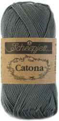 Scheepjes Catona 501 Anthracite - sötétszürke pamut fonal
