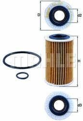 MAHLE Filtru ulei MAHLE OX 209D (OX 209D) - automobilus