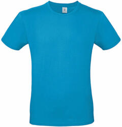 B and C Csomag akciós póló (minimum 3 db) Férfi rövid ujjú póló B&C #E150 T-Shirt -3XL, Atoll kék