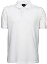 Tee Jays Férfi galléros póló rövid ujjú Tee Jays Heavy Polo Piqué - XL, Fehér