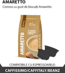Italian Coffee Amaretto, 12 capsule compatibile Caffitaly Cafissimo Beanz, Italian Coffee (CC14)