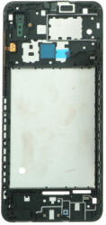 Samsung A022 Galaxy A02, Előlap (LCD) keret, fekete