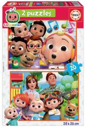 Educa Puzzle Cocomelon Educa 2x20 piese de la 4 ani (EDU19137) Puzzle